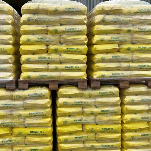 Lagerung Sackware auf Paletten