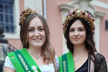 Krönung der Erntehoheiten mit Fachberater Bertram Kühne