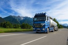 SKW LKW auf der Straße