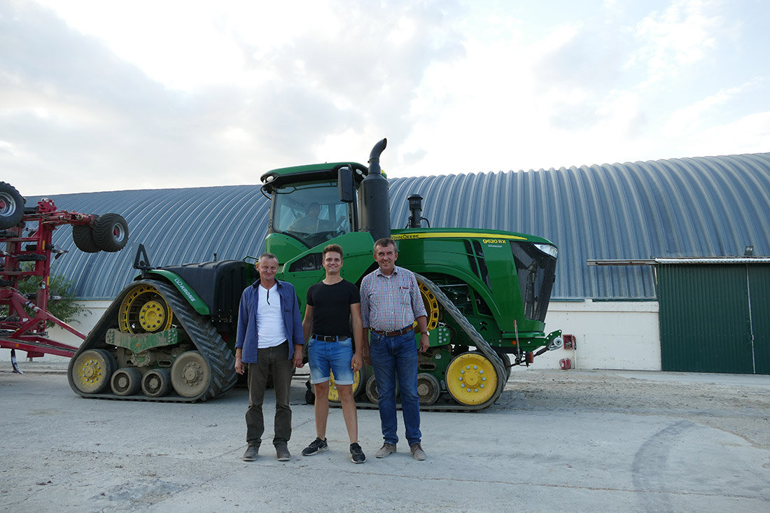 Renci Farm: Robert, Nicolai und Klaus